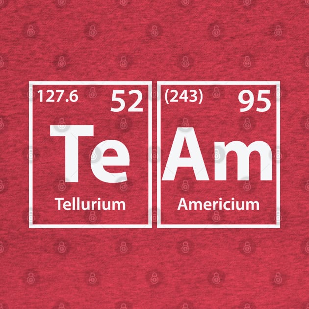 Team (Te-Am) Periodic Elements Spelling by cerebrands